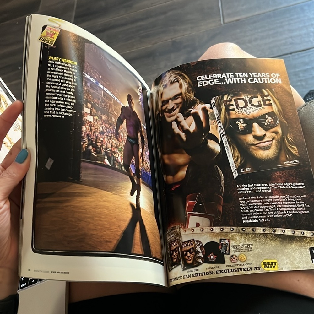 WWE Magazine Backstage Special Magazine Issue 2009 - Picture 4 of 4
